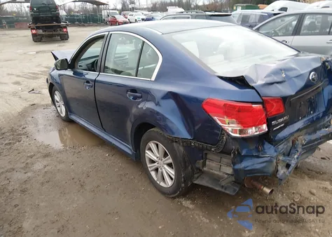 2010 Subaru Legacy 2.5I Premium z USA, uszkodzony, nr VIN 4S3BMCB69A3228966